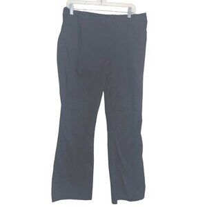 Black Elastic Waist Pants L By Spread Good Cheer 60% Cotton 40% Polyester